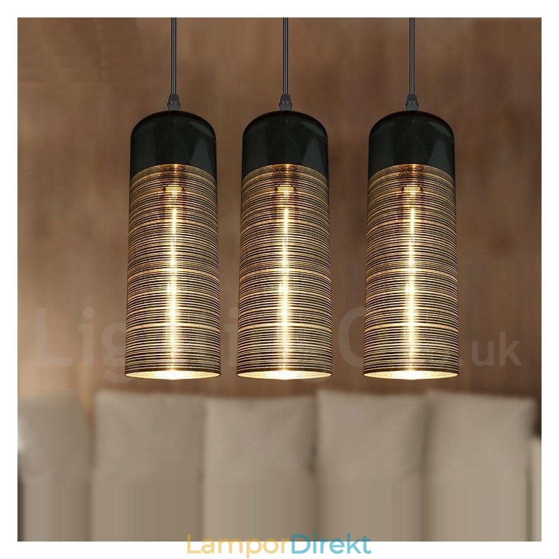 European Glass Pendel Light Lounge Pendel Lampa