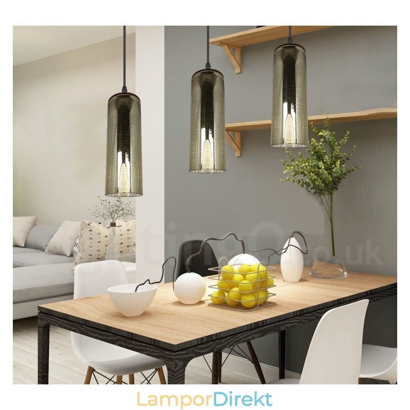 European Glass Pendel Light Lounge Pendel Lampa
