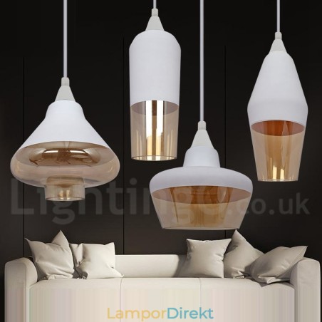 European Retro Lounge Glas Pendellampa European Retro Lounge Glas Pendellampa
