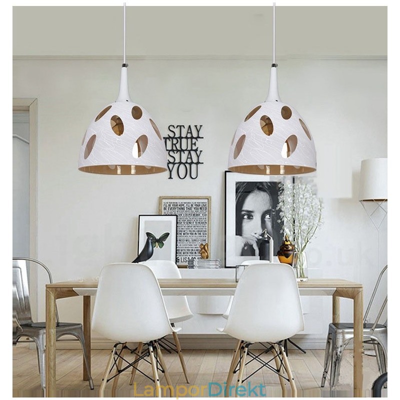 Modern Contemporary Lounge Glass Pendel Light