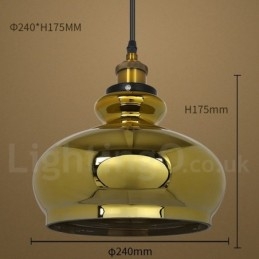Pendellampa I Europeisk Glas