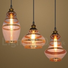 Bar Lounge European Glass Pendel Light