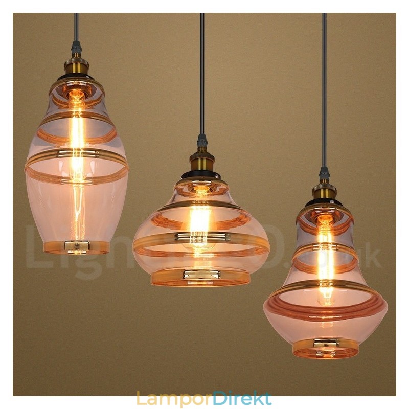 Bar Lounge European Glass Pendel Light