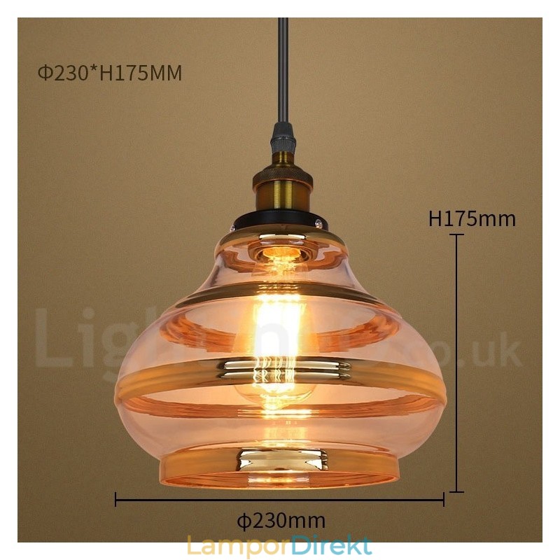 Bar Lounge European Glass Pendel Light