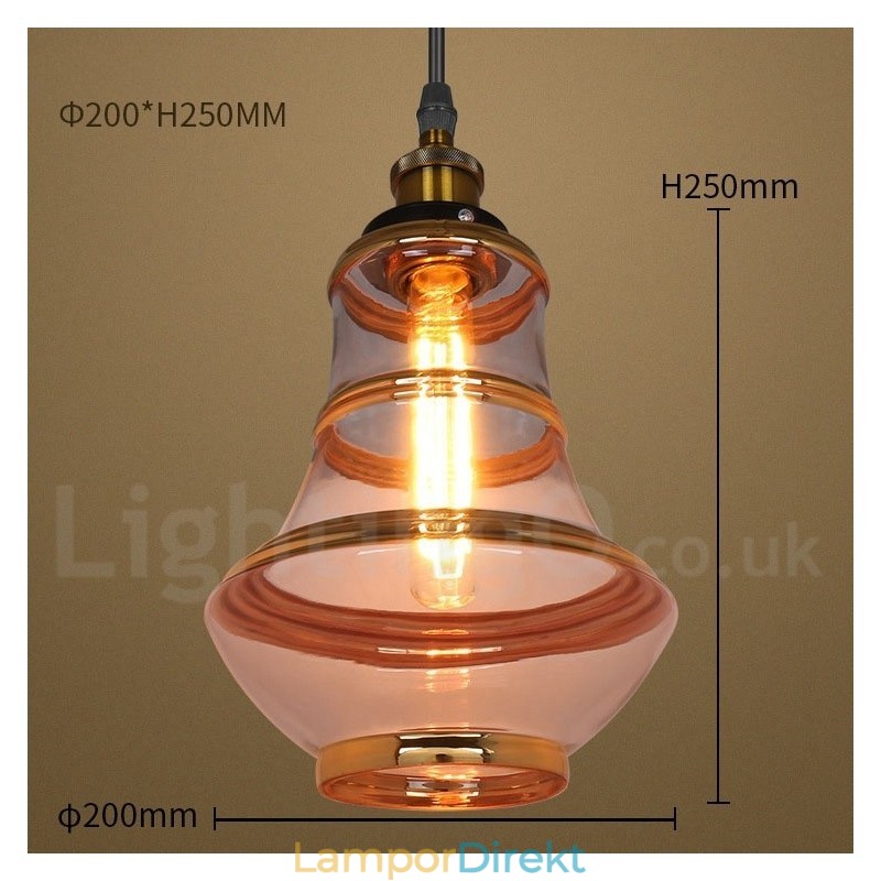 Bar Lounge European Glass Pendel Light