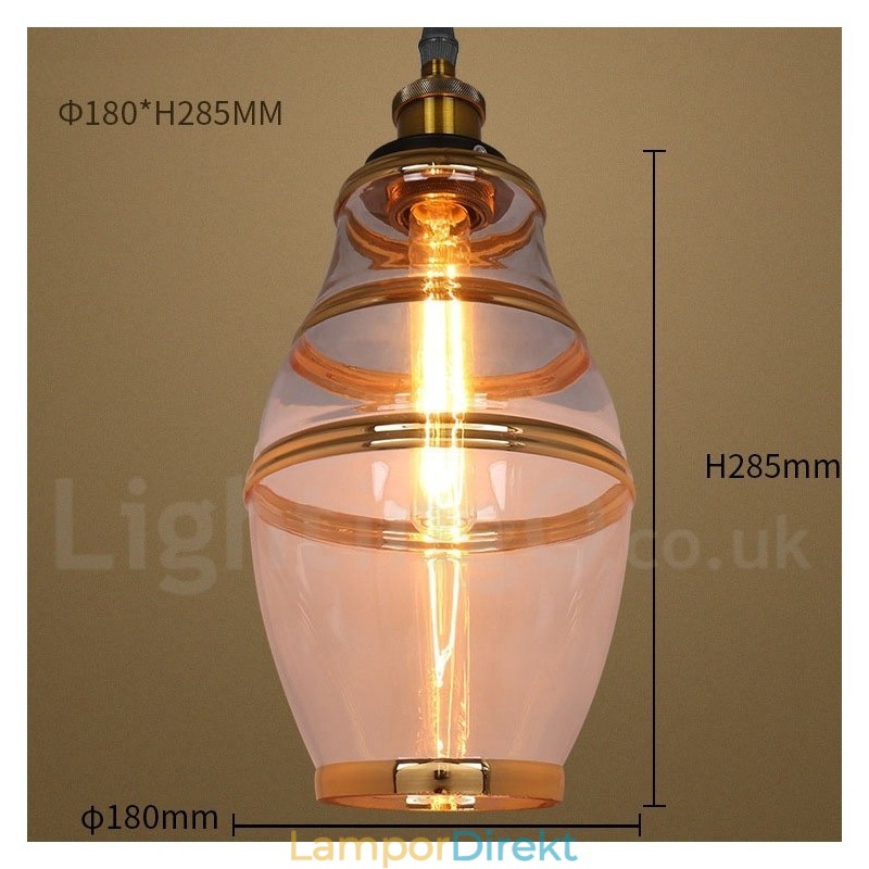 Bar Lounge European Glass Pendel Light
