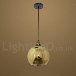 European Glass Pendel Light Cafe Pendel Lampa