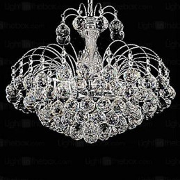 Pendel Lyx Modern Crystal Living 3 Lights Ljuskrona