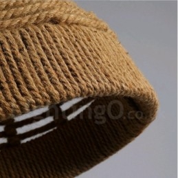 1 Ljus Rustik Lodge Pendellampa Cafe Hampa Rope Pendellampa