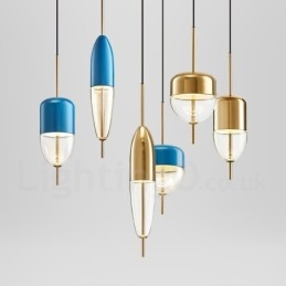 Ljus Modern Contemporary Glass Pendel Light