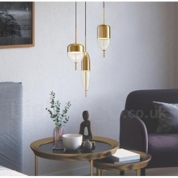 Ljus Modern Contemporary Glass Pendel Light