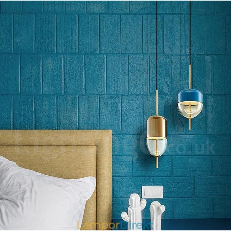 Ljus Modern Contemporary Glass Pendel Light