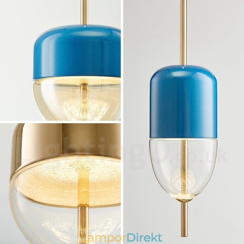Ljus Modern Contemporary Glass Pendel Light