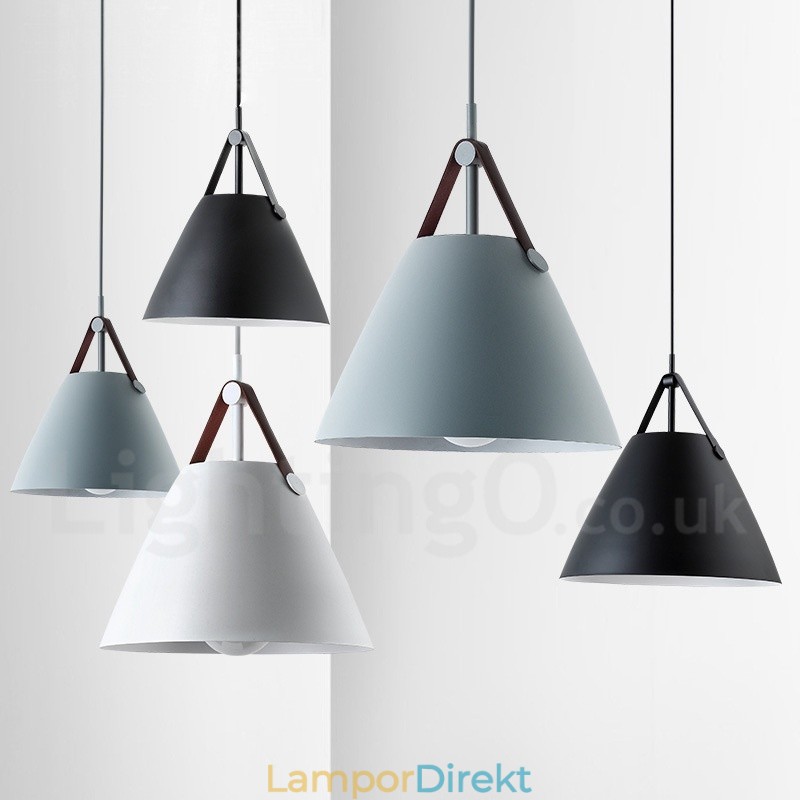 1 Ljus Nordic Style Pendellampa Vintage Pendellampa