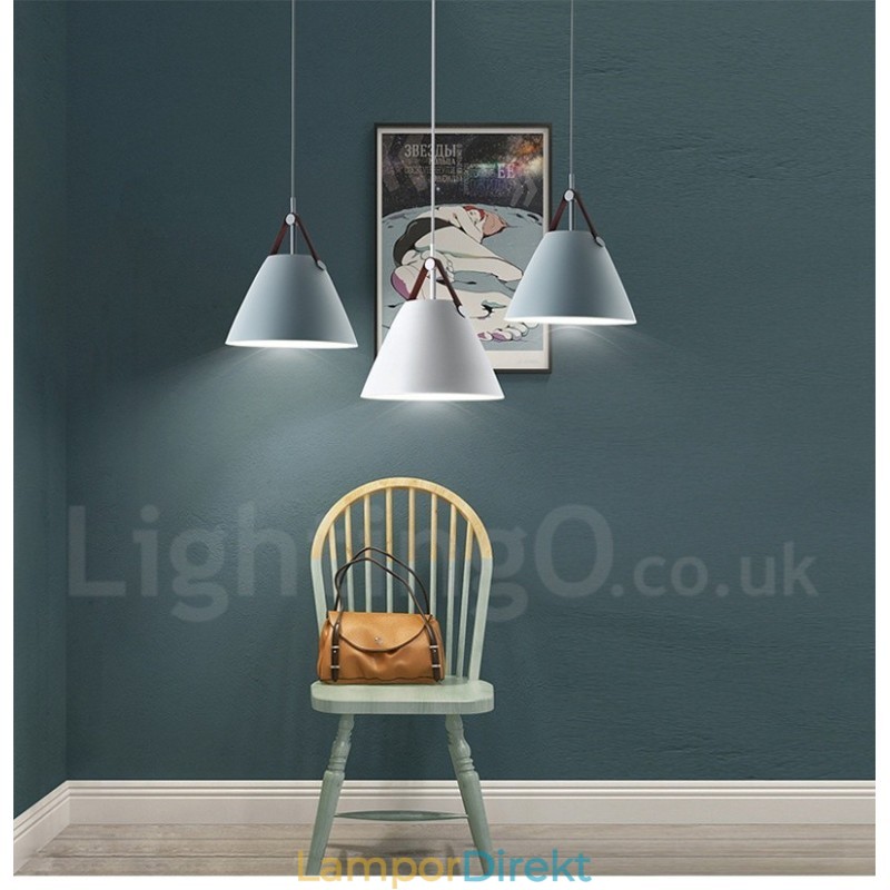 1 Ljus Nordic Style Pendellampa Vintage Pendellampa