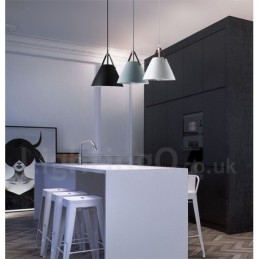 1 Ljus Nordic Style Pendellampa Vintage Pendellampa