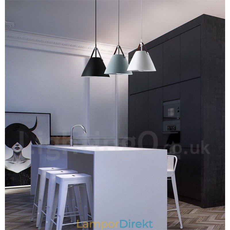 1 Ljus Nordic Style Pendellampa Vintage Pendellampa