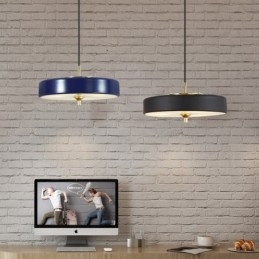 1 Ljus Modern Contemporary Luxury Pendellampa Med Glasskärm