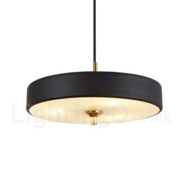 1 Ljus Modern Contemporary Luxury Pendellampa Med Glasskärm