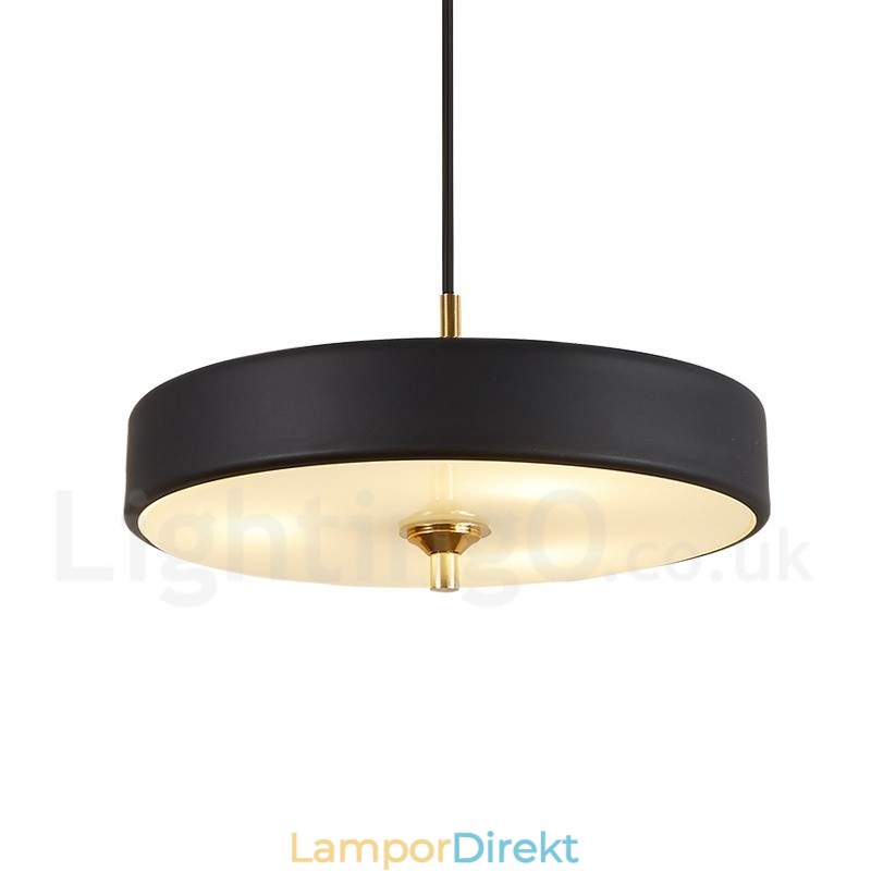 1 Ljus Modern Contemporary Luxury Pendellampa Med Glasskärm