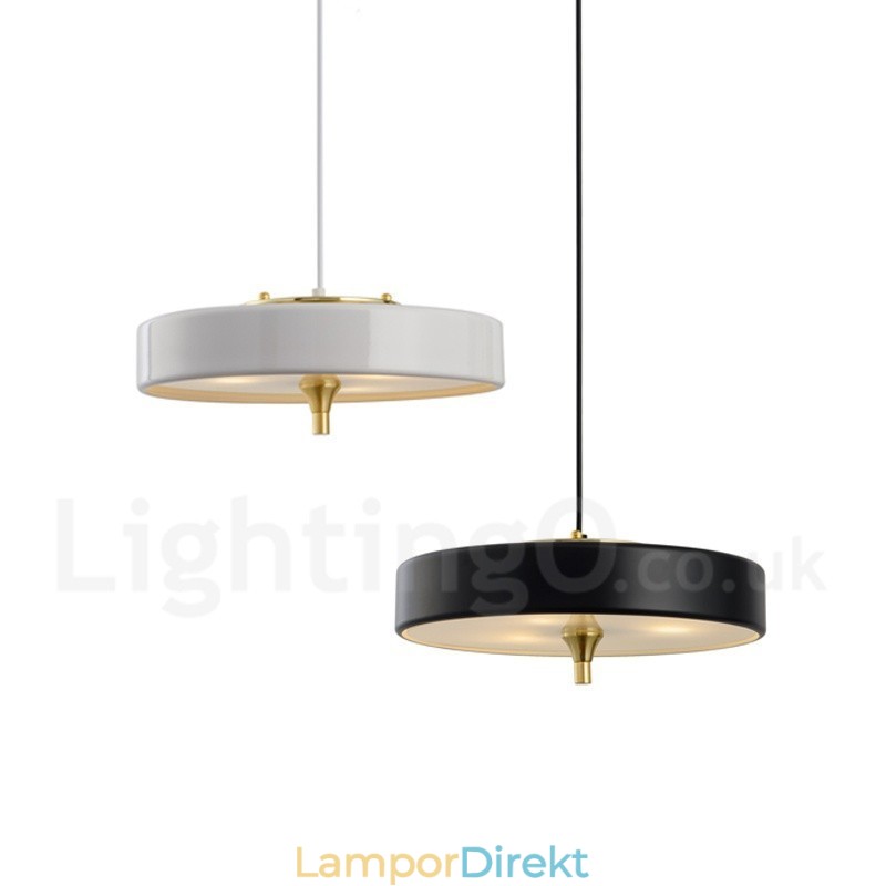 1 Ljus Modern Contemporary Luxury Pendellampa Med Glasskärm