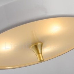 1 Ljus Modern Contemporary Luxury Pendellampa Med Glasskärm