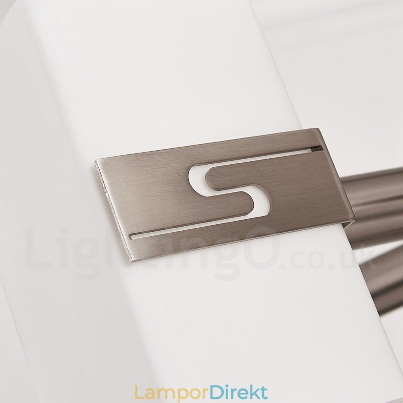 6 Ljus Modern Modern Ljuskrona Med Glasskärm