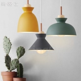 1 Ljus Modern Pendellampa I Stål Med Skärm I Aluminiumlegering