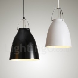 1 Ljus Modern Och Modern Taklampa I Aluminiumlegering Med Skärm I Aluminiumlegering
