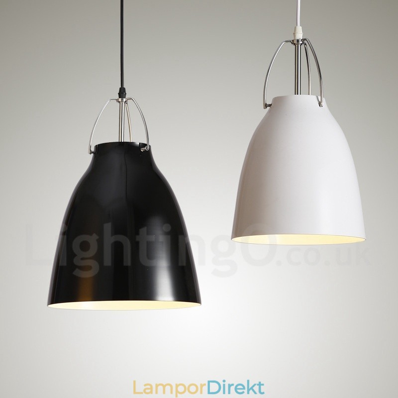 1 Ljus Modern Och Modern Taklampa I Aluminiumlegering Med Skärm I Aluminiumlegering