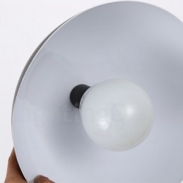 1 Ljus Modern Pendellampa I Stål Med Skärm I Aluminiumlegering