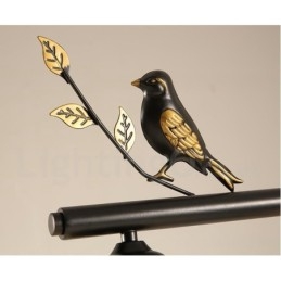 3 Ljus Retro Rustik Stål Pendellampa Med Glasskärm