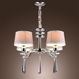 Modern Samtida Traditionell Klassisk Rustik Lodge Vintage Island Crystal Chrome Metal Ljuskrona
