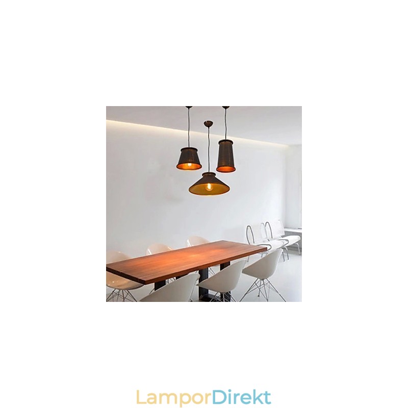 3 Ljus Ljuskrona Mini Style Modern Contemporary Metal Pendel Light