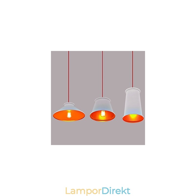 Ljuskrona Mini Style Modern Contemporary Metal 3 Light Pendel Light