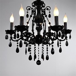 Modern Samtida Traditionell Klassisk Country Globe Kristall Mini Style Andra Metall Ljuskrona