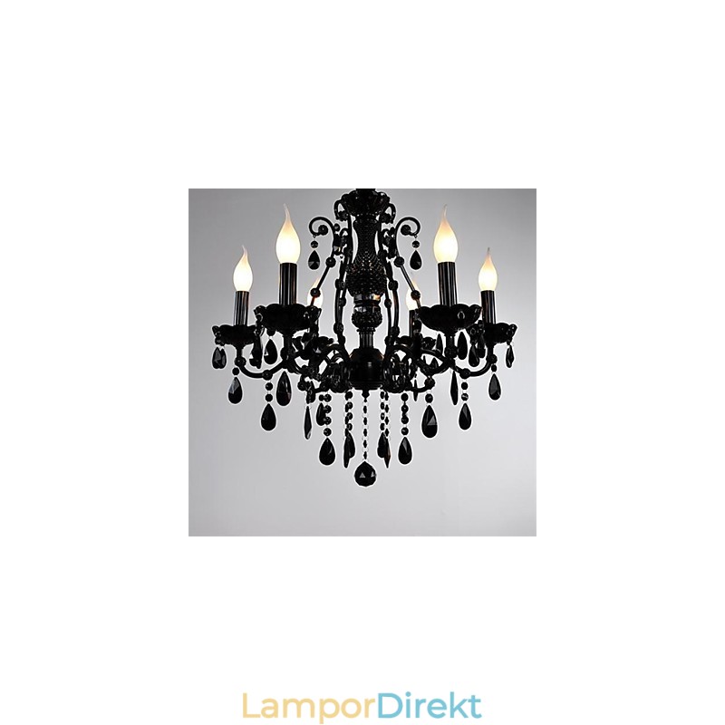 Modern Samtida Traditionell Klassisk Country Globe Kristall Mini Style Andra Metall Ljuskrona