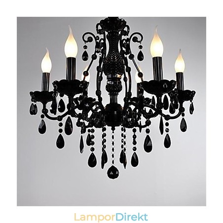 Modern Samtida Traditionell Klassisk Country Globe Kristall Mini Style Andra Metall Ljuskrona