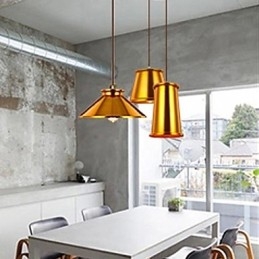 Ljuskrona Mini Style Modern Contemporary Metal 3 Light Pendel Light