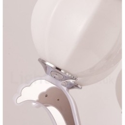 8 Ljus Modern Contemporary Luxury Pendel Lampa Ljuskrona Med Glasskärm