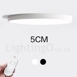Ultratunn Dimbar Modern Modern Nordisk Stil Infälld Taklampa Med Akrylskärm Med Fjärrkontroll Kan Också Användas Som Vägglampa