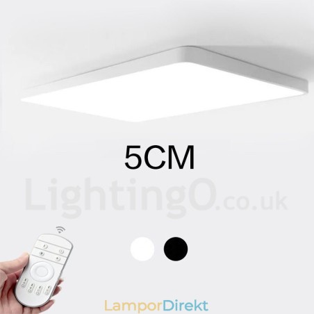 Dimbar Modern Och Modern Nordisk Stil Infälld Taklampa Med Akrylskärm Med Fjärrkontroll Dimbar Modern Och Modern Nordisk Stil Infälld Taklampa Med Akrylskärm Med Fjärrkontroll