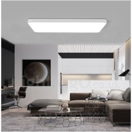 Dimbar Modern Och Modern Nordisk Stil Infälld Taklampa Med Akrylskärm Med Fjärrkontroll