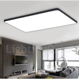 Dimbar Modern Och Modern Nordisk Stil Infälld Taklampa Med Akrylskärm Med Fjärrkontroll