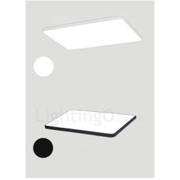 Dimbar Modern Och Modern Nordisk Stil Infälld Taklampa Med Akrylskärm Med Fjärrkontroll