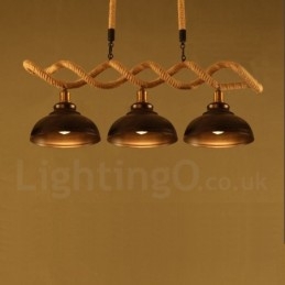 3 Ljus Pendelljus Taklampa