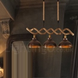 3 Ljus Pendelljus Taklampa