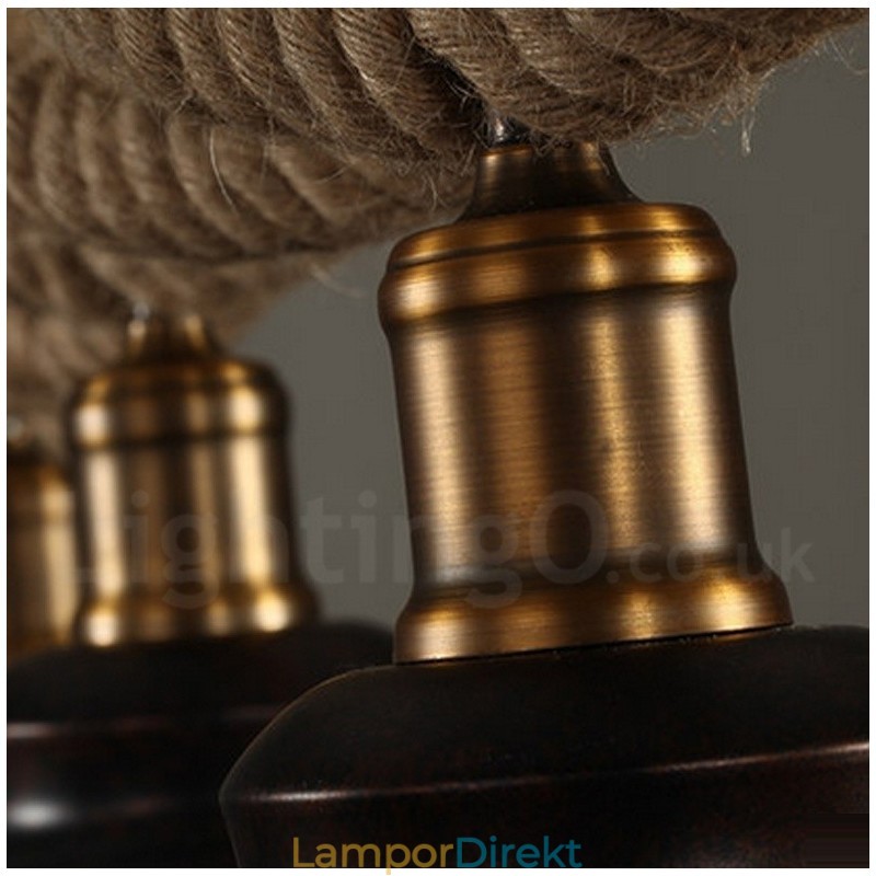 3 Ljus Pendelljus Taklampa