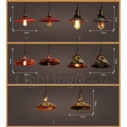 1 Light Rustic Lodge Retro Vintage Pendel Light Loft