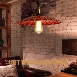 1 Light Rustic Lodge Retro Vintage Pendel Light Loft